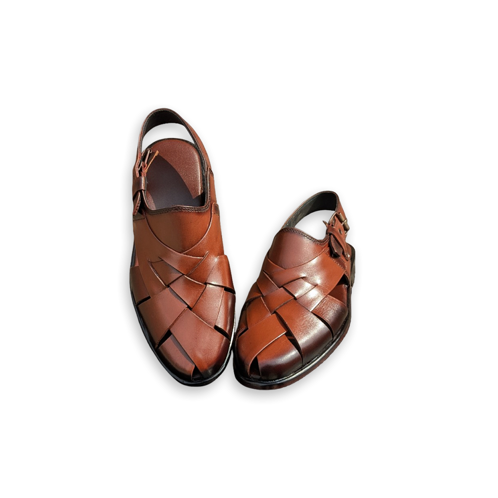 Premium Handmade Leather Peshawari Chappal for Men