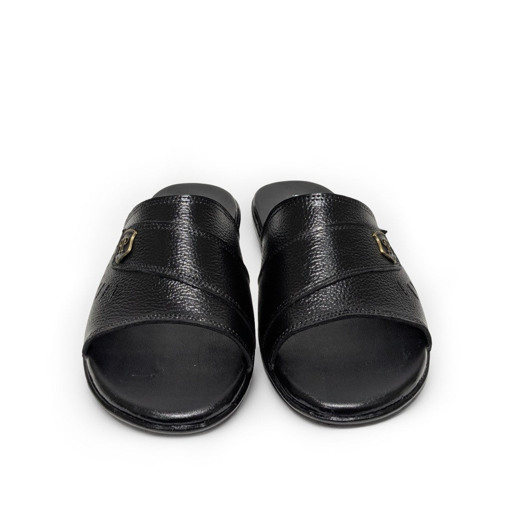 Luxury Leather Slippers for Men – Lightweight Slides