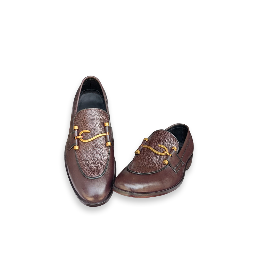 Men’s Handmade Leather Horsebit Loafers – Pure Leather Formal Shoes