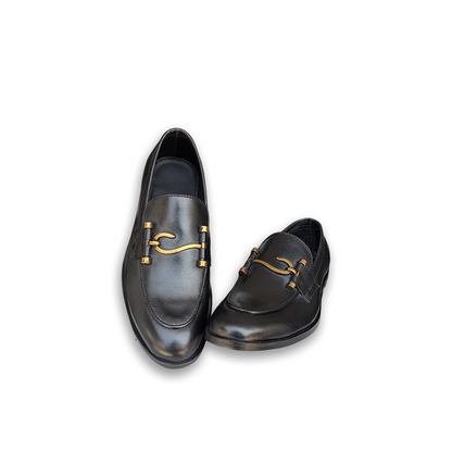 Men’s Handmade Leather Horsebit Loafers – Pure Leather Formal Shoes