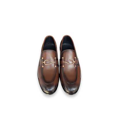Men’s Handmade Leather Horsebit Loafers – Pure Leather Formal Shoes
