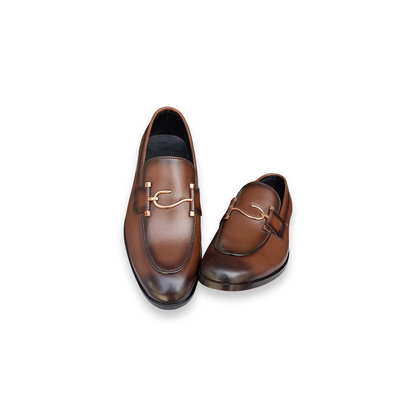 Men’s Handmade Leather Horsebit Loafers – Pure Leather Formal Shoes