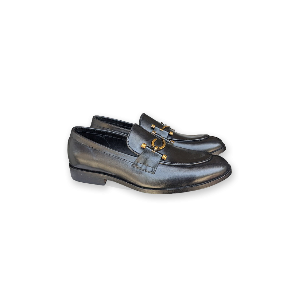 Men’s Handmade Leather Horsebit Loafers – Pure Leather Formal Shoes