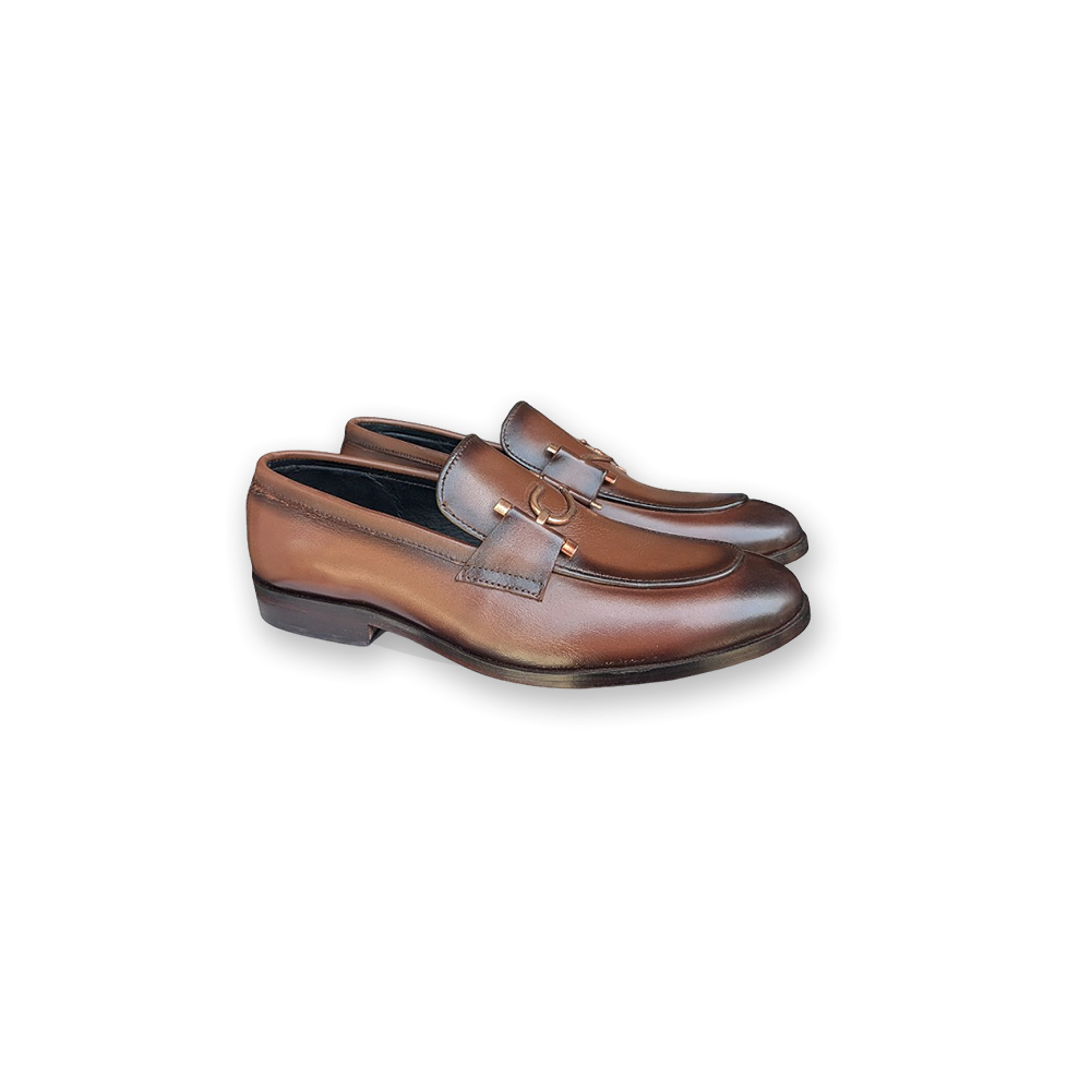 Men’s Handmade Leather Horsebit Loafers – Pure Leather Formal Shoes