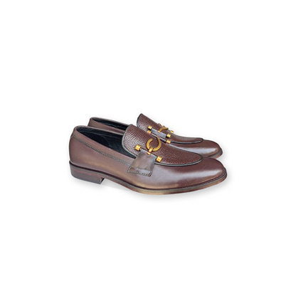 Men’s Handmade Leather Horsebit Loafers – Pure Leather Formal Shoes