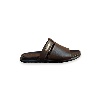 Handmade Leather Slippers – Soft PU Sole