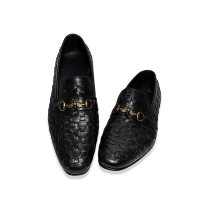 Handmade Leather Horsebit Loafers for Men – Pure Leather Formal Shoes