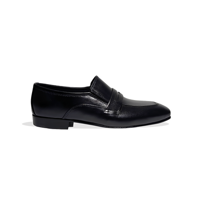 Premium Italian Shape Leather Penny Loafers for Men – Handmade Genuine Leather Shoes