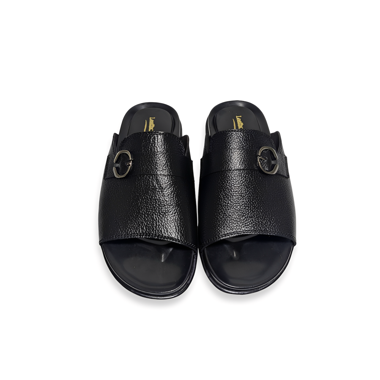 Designer Leather Slippers for Men – Soft PU Sole Chappal