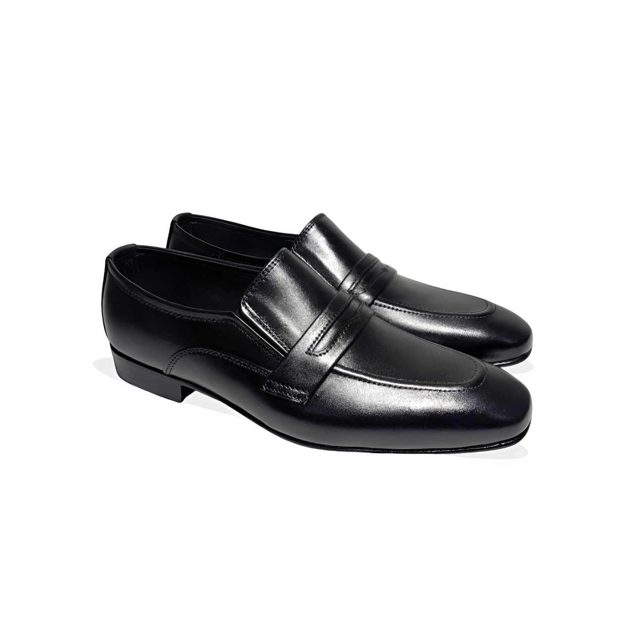 Premium Italian Shape Leather Penny Loafers for Men – Handmade Genuine Leather Shoes
