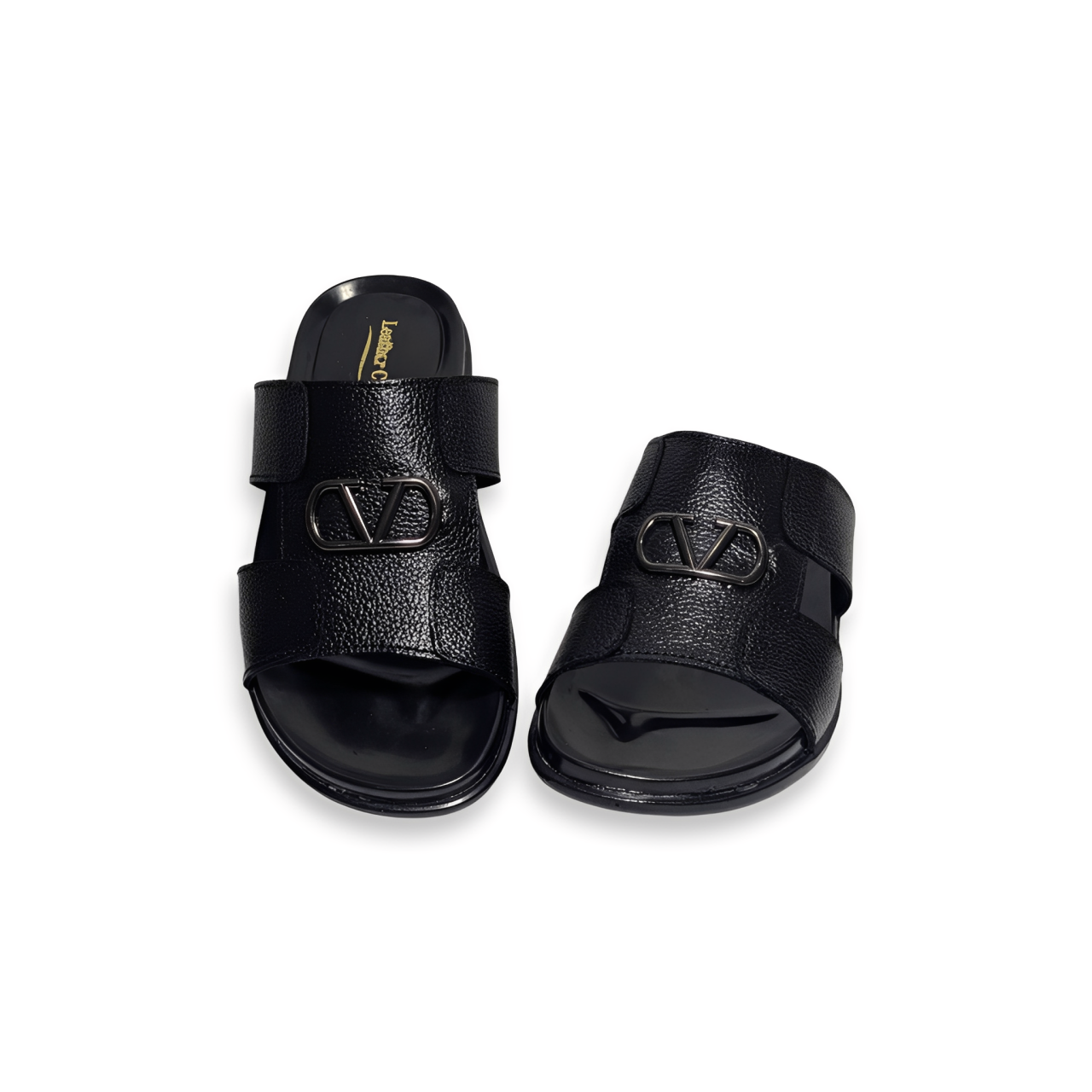 Handmade Leather Slipper for Men - Soft PU Sole