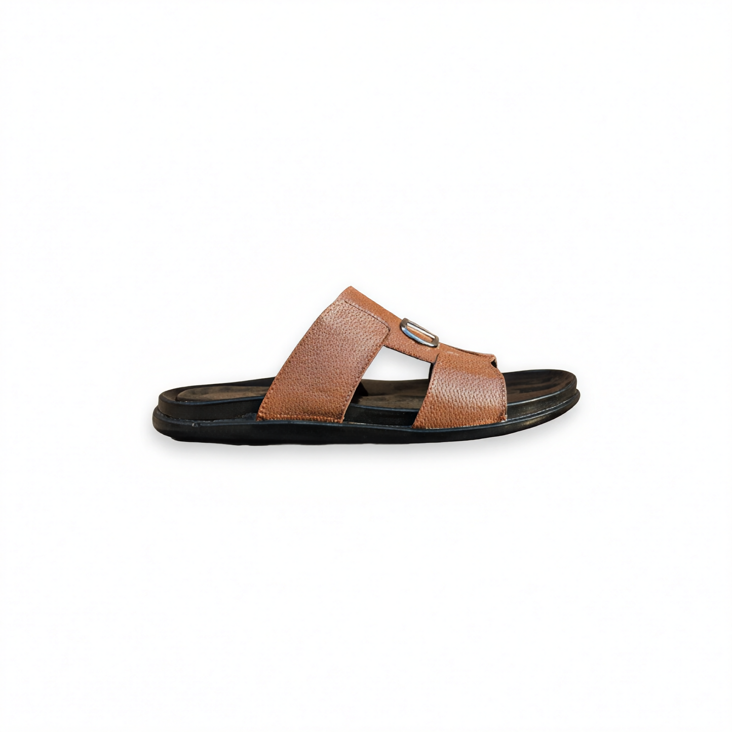 Handmade Leather Slipper for Men - Soft PU Sole