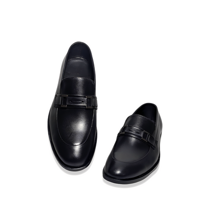 Premium Handmade Leather Formal Loafers for Men – Genuine Leather Luxury Dress Shoes