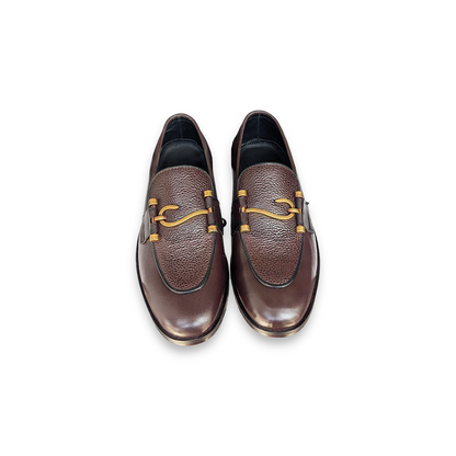 Men’s Handmade Leather Horsebit Loafers – Pure Leather Formal Shoes