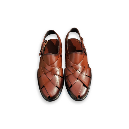 Premium Handmade Leather Peshawari Chappal for Men