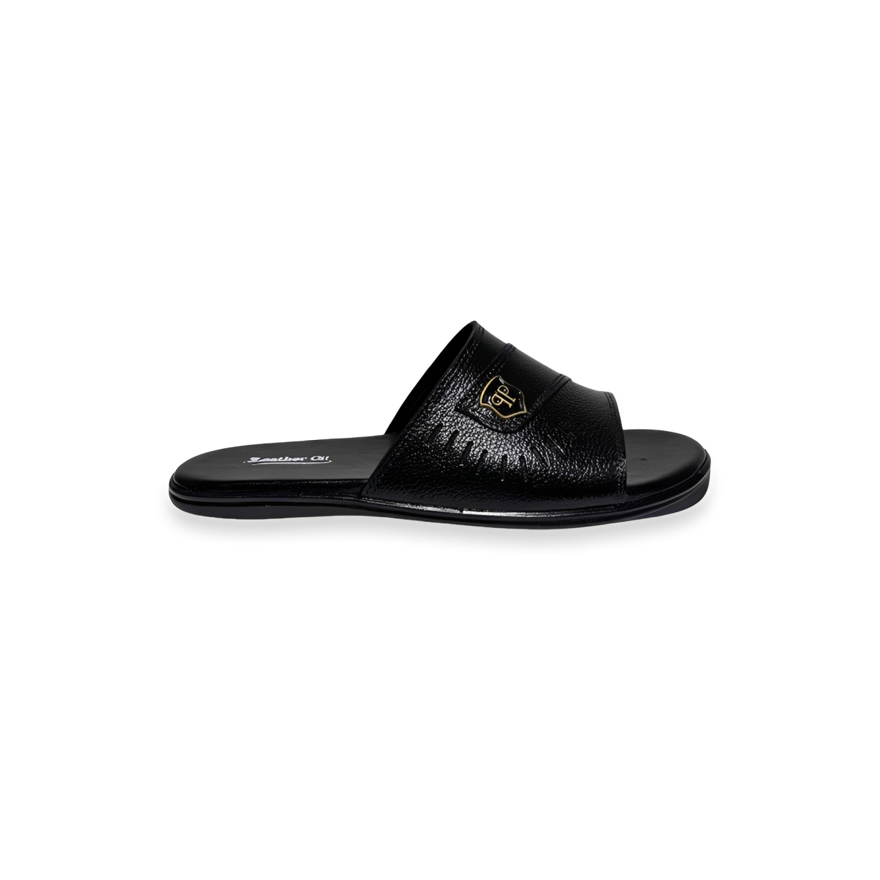 Luxury Leather Slippers for Men – Lightweight Slides