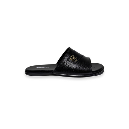 Luxury Leather Slippers for Men – Lightweight Slides
