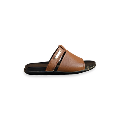 Handmade Leather Slippers – Soft PU Sole