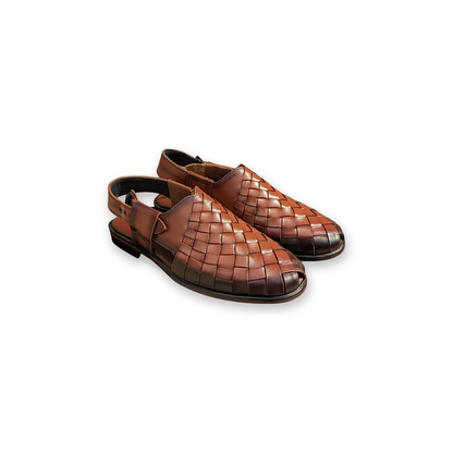 Premium Peshawari Chappal for Men – Handmade 100% Pure Leather kheri
