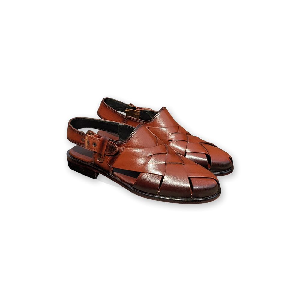 Premium Handmade Leather Peshawari Chappal for Men