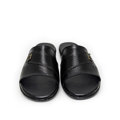 Luxury Leather Slippers for Men – Lightweight Slides