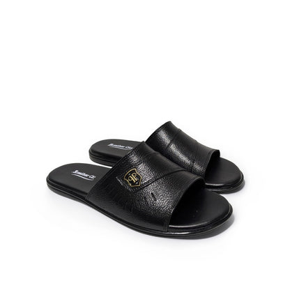 Luxury Leather Slippers for Men – Lightweight Slides