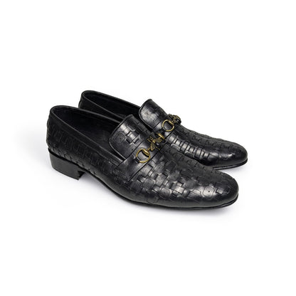 Handmade Leather Horsebit Loafers for Men – Pure Leather Formal Shoes