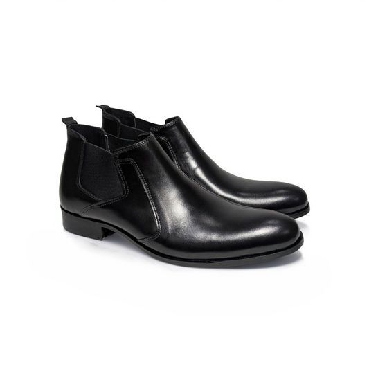 Premium Handmade Men’s Chelsea Boots – Pure Leather Formal & Smart Casual Shoes