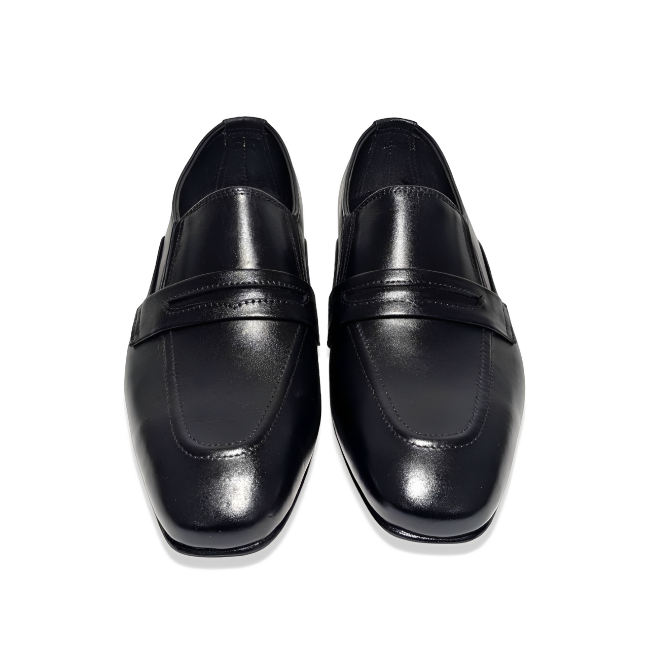 Premium Italian Shape Leather Penny Loafers for Men – Handmade Genuine Leather Shoes
