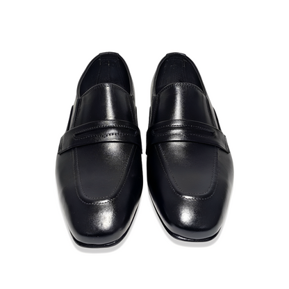 Premium Italian Shape Leather Penny Loafers for Men – Handmade Genuine Leather Shoes